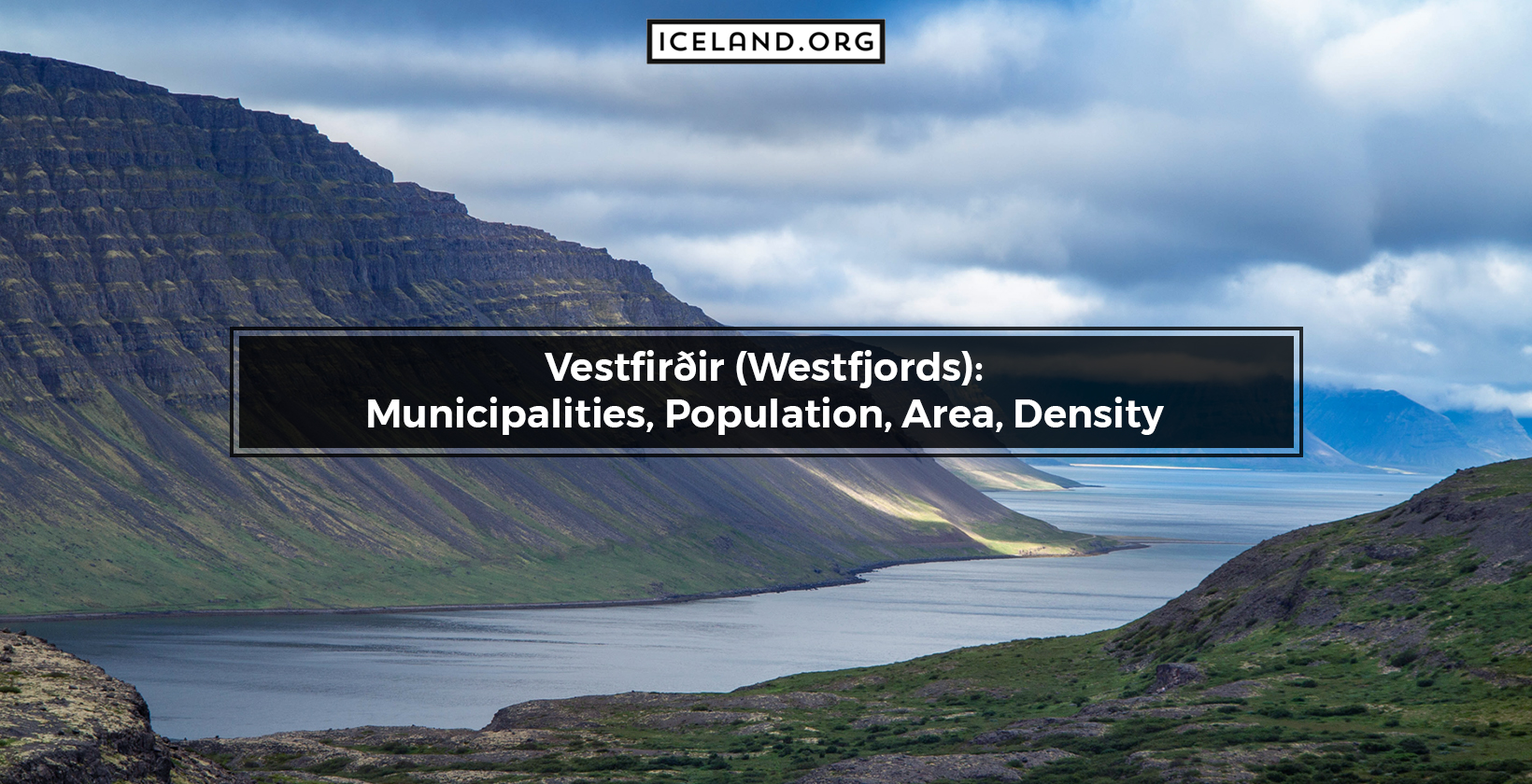 Vestfirðir (Westfjords): Municipalities, Population, Area, Density ...